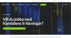 Desktop Screenshot of elits.se